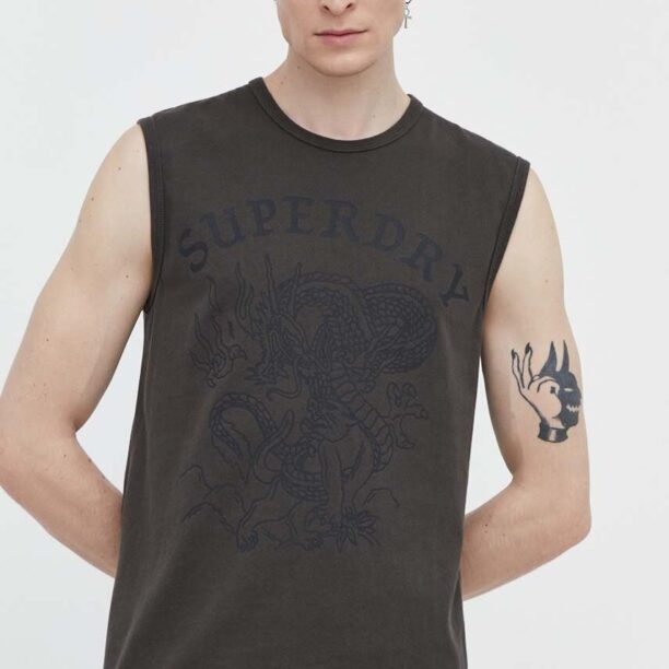 Superdry tricou din bumbac barbati