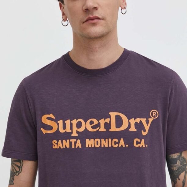 Superdry tricou din bumbac barbati