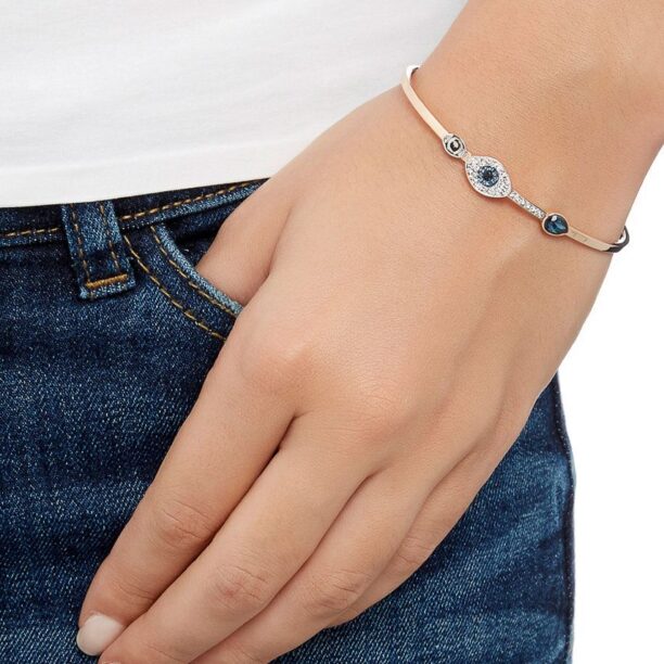 Swarovski - Bratara Bangle Evil Eye preţ