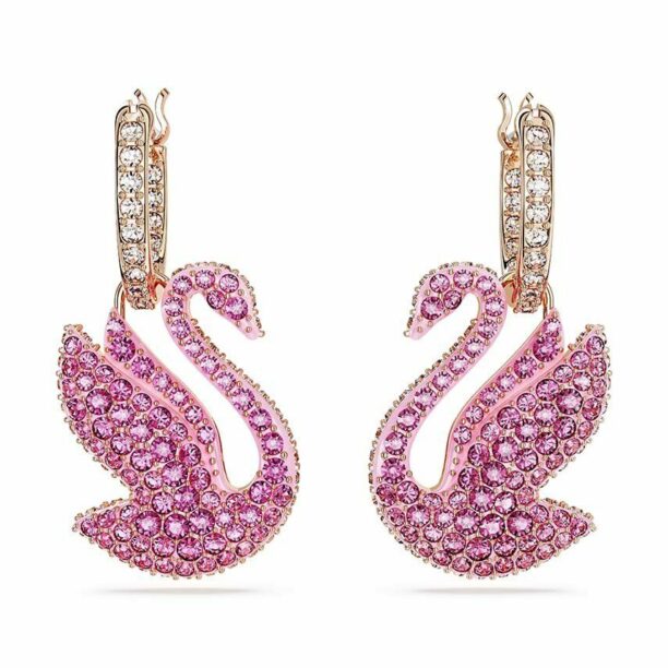 Swarovski cercei Iconic Swan preţ