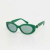 Swarovski ochelari de soare 5679539 LUCENT culoarea verde