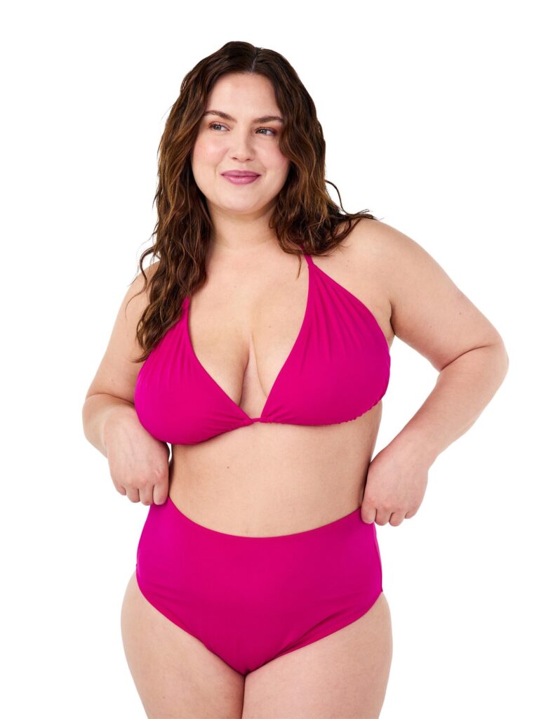 Swim by Zizzi Slip costum de baie 'Mia'  fucsia preţ