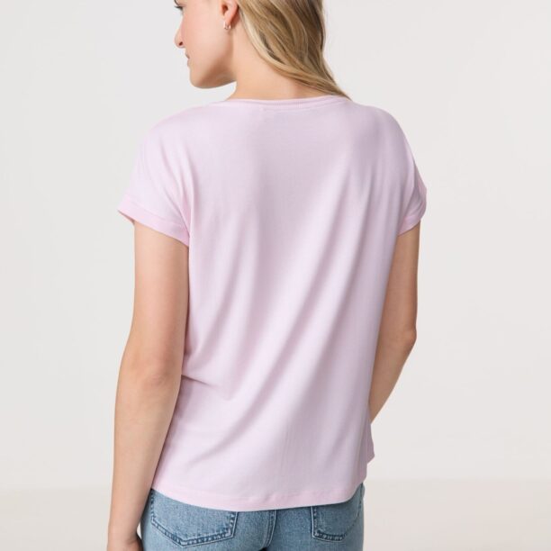 Preţ TAIFUN Tricou  roz pastel