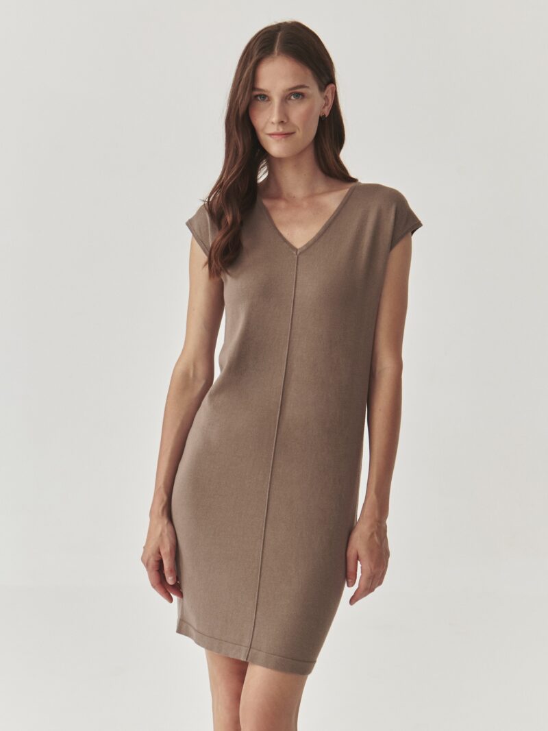 TATUUM Rochie 'ADRIA'  gri taupe