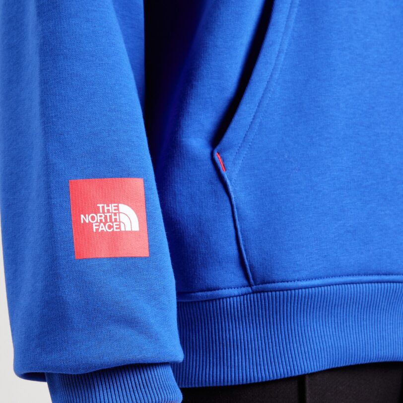 Preţ THE NORTH FACE Bluză de molton 'AXYS'  albastru / roșu / alb