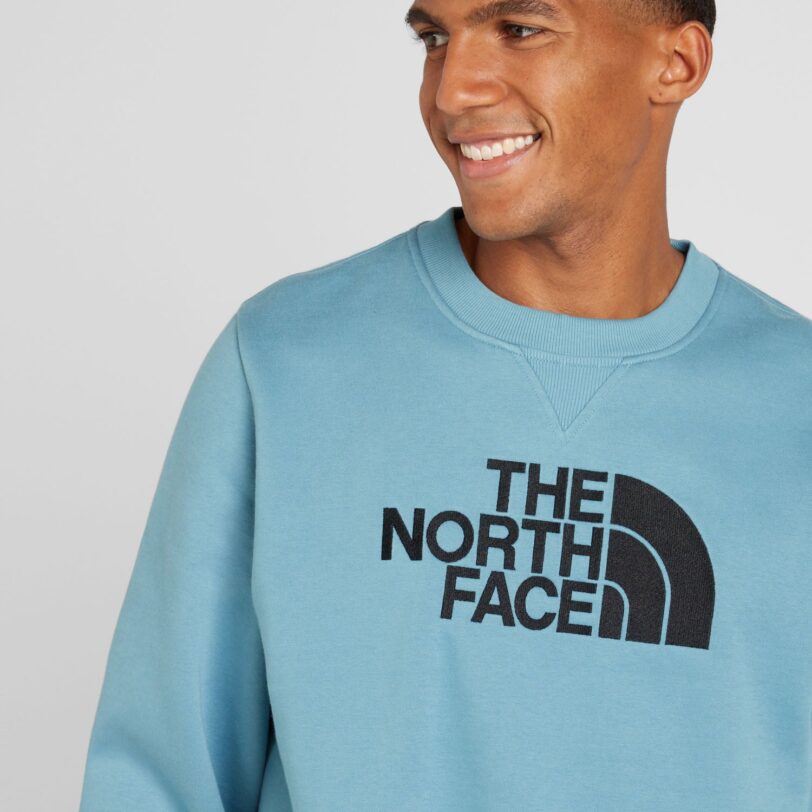 Preţ THE NORTH FACE Bluză de molton 'DREW PEAK'  albastru deschis / negru
