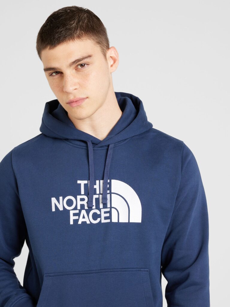 THE NORTH FACE Bluză de molton 'DREW PEAK'  bleumarin / alb murdar preţ