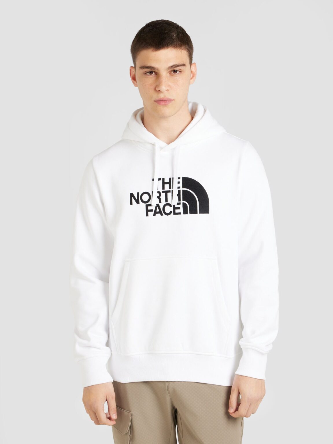 Preţ THE NORTH FACE Bluză de molton 'DREW PEAK'  negru / alb
