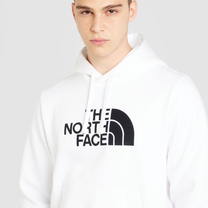 THE NORTH FACE Bluză de molton 'DREW PEAK'  negru / alb
