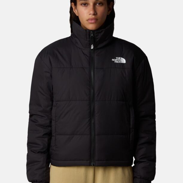 THE NORTH FACE Geacă de primăvară-toamnă 'GOSEI'  negru / alb preţ