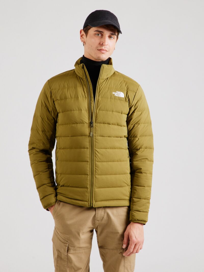 THE NORTH FACE Geacă outdoor 'BELLEVIEW'  oliv / alb