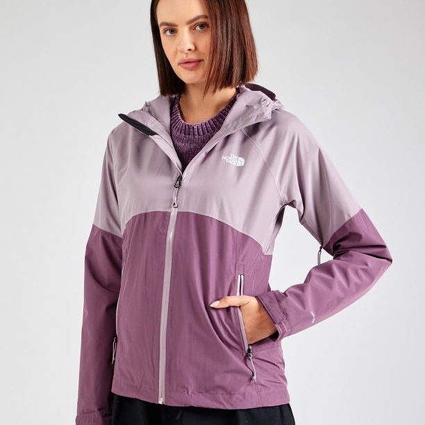 THE NORTH FACE Geacă outdoor 'DIABLO'  lila / mov liliachiu / alb