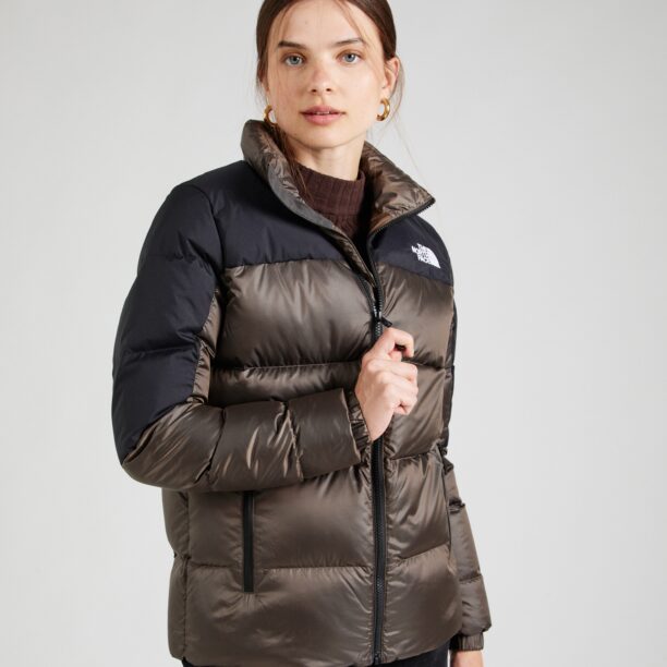 THE NORTH FACE Geacă outdoor 'DIABLO'  maro / negru / alb