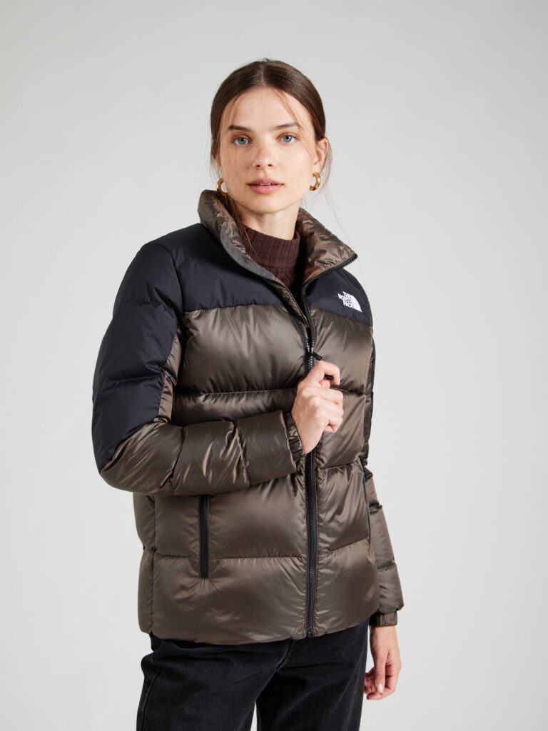 THE NORTH FACE Geacă outdoor 'DIABLO'  maro / negru / alb