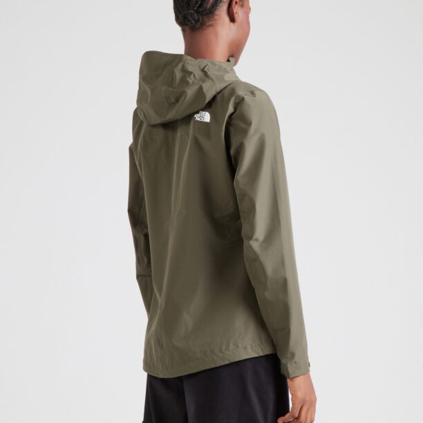 THE NORTH FACE Geacă outdoor 'DRYZZLE'  gri taupe / alb preţ