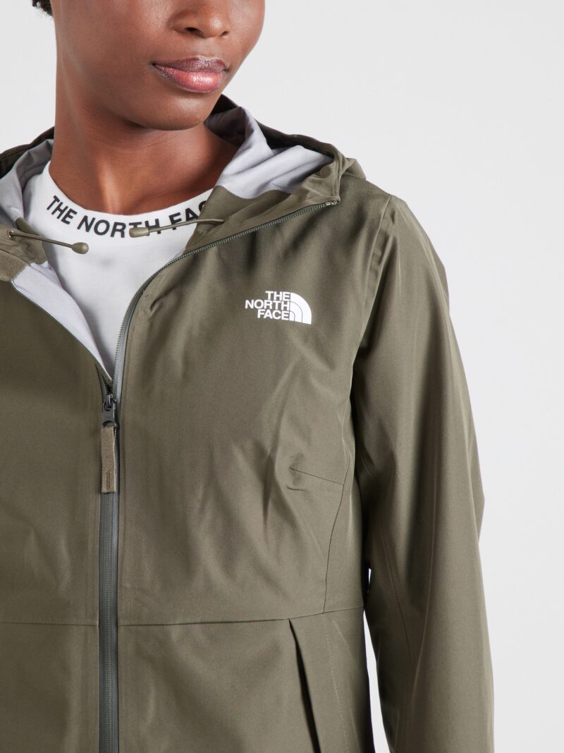 Preţ THE NORTH FACE Geacă outdoor 'DRYZZLE'  gri taupe / alb