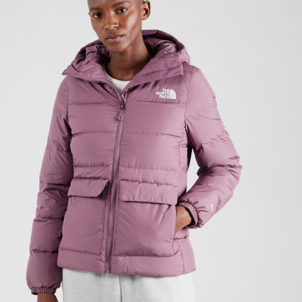 THE NORTH FACE Geacă outdoor 'GOTHAM'  mauve / alb