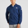 THE NORTH FACE Geacă outdoor  bleumarin / alb