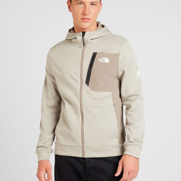 THE NORTH FACE Jachetă  fleece funcțională  gri taupe / grej / alb