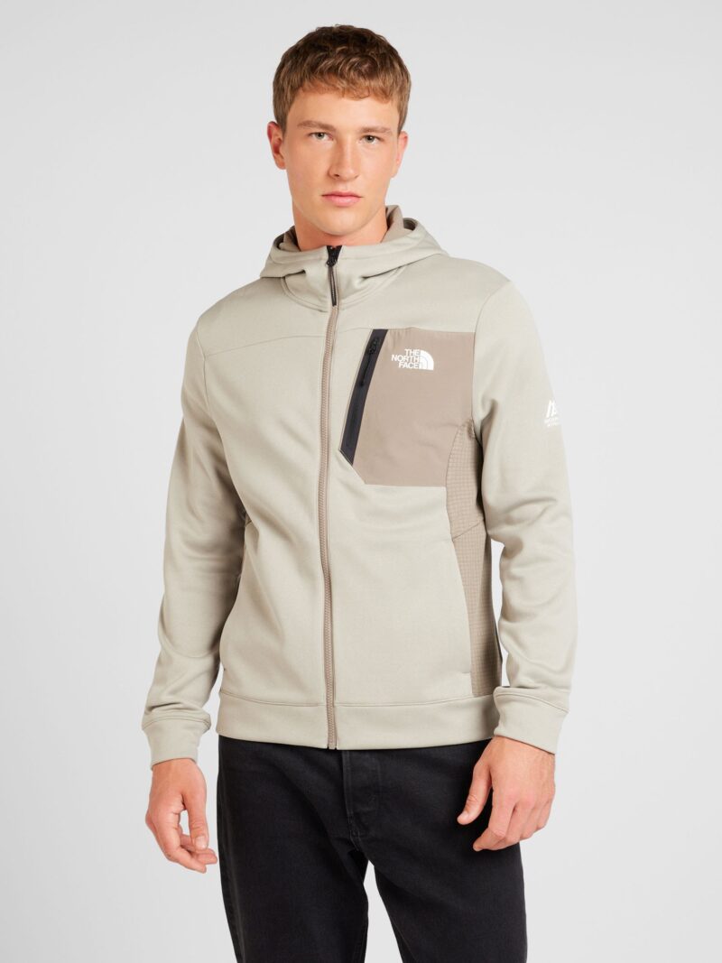 THE NORTH FACE Jachetă  fleece funcțională  gri taupe / grej / alb