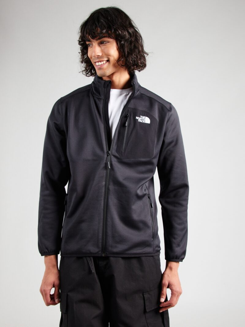 THE NORTH FACE Jachetă  fleece funcțională  negru / alb