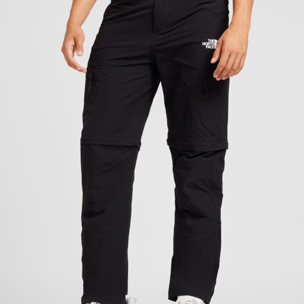 THE NORTH FACE Pantaloni outdoor 'EXPLORATION'  negru / alb preţ