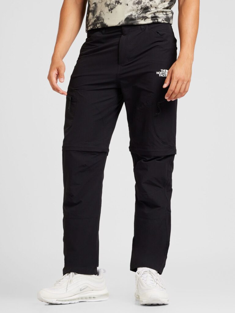 THE NORTH FACE Pantaloni outdoor 'EXPLORATION'  negru / alb preţ