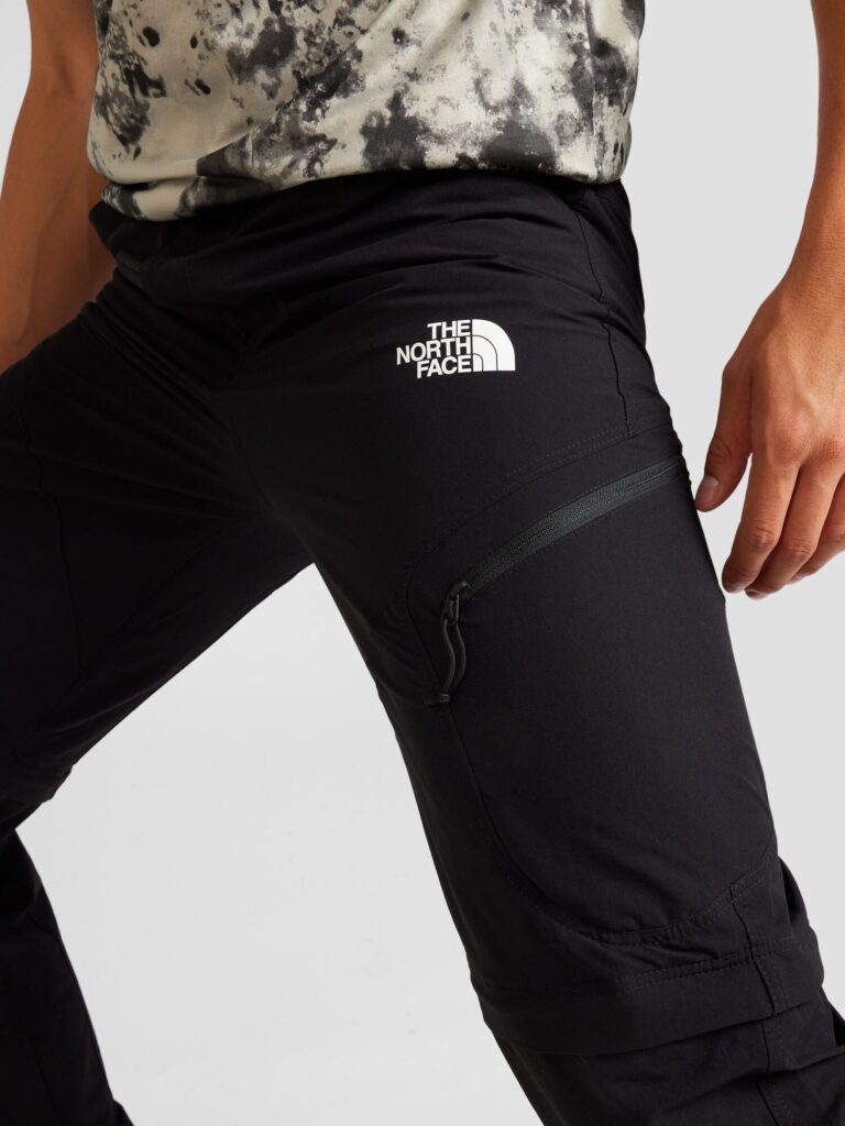 Cumpăra THE NORTH FACE Pantaloni outdoor 'EXPLORATION'  negru / alb