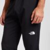 THE NORTH FACE Pantaloni sport 'TRAJECTORY'  negru / alb