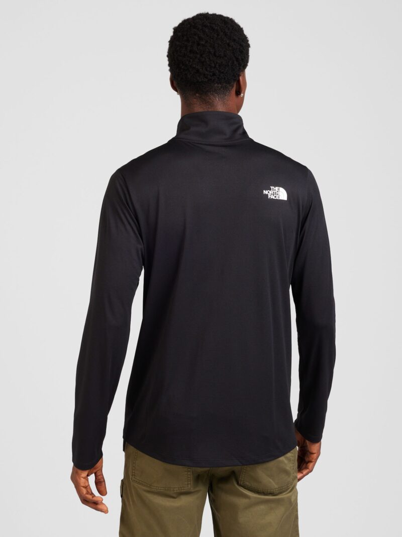 Preţ THE NORTH FACE Tricou funcțional ' 24/7 1/4 Zip Long-Sleeve T-Shirt'  negru / alb