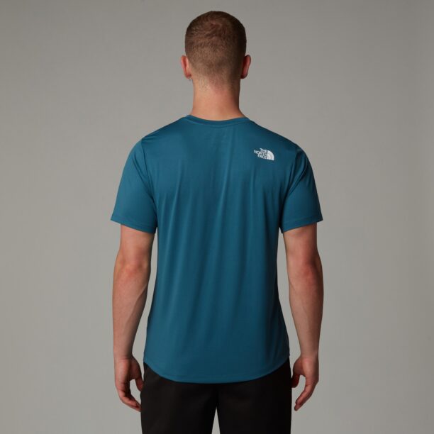 THE NORTH FACE Tricou funcțional  cyan / alb preţ