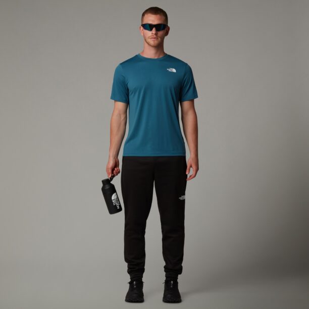 Preţ THE NORTH FACE Tricou funcțional  cyan / alb