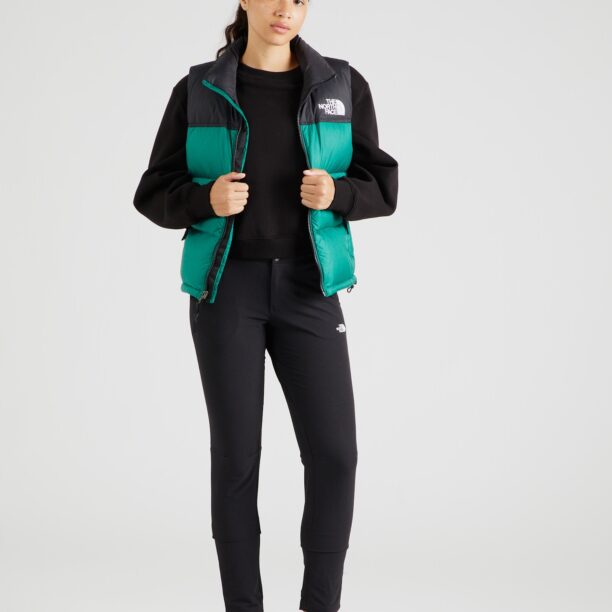 Cumpăra THE NORTH FACE Vestă '1996 RETRO NUPTSE'  verde smarald / negru / alb