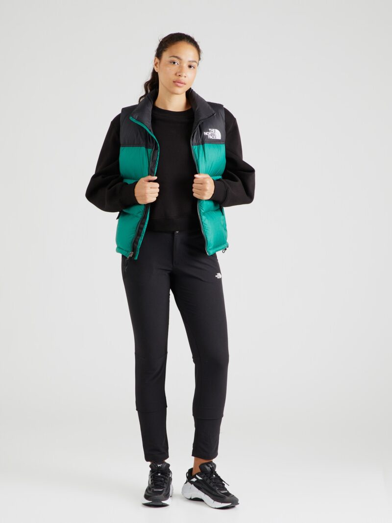 Cumpăra THE NORTH FACE Vestă '1996 RETRO NUPTSE'  verde smarald / negru / alb