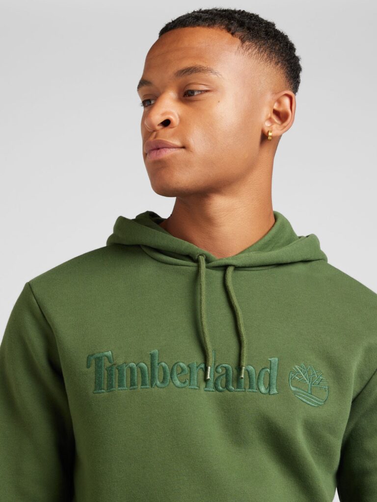 TIMBERLAND Bluză de molton  verde / verde smarald preţ