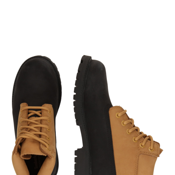 TIMBERLAND Botine  maro cappuccino / negru