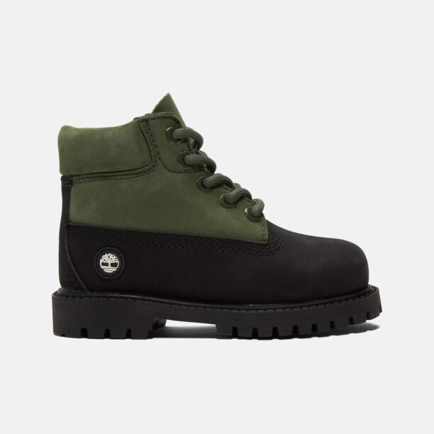 TIMBERLAND Cizme  verde / negru