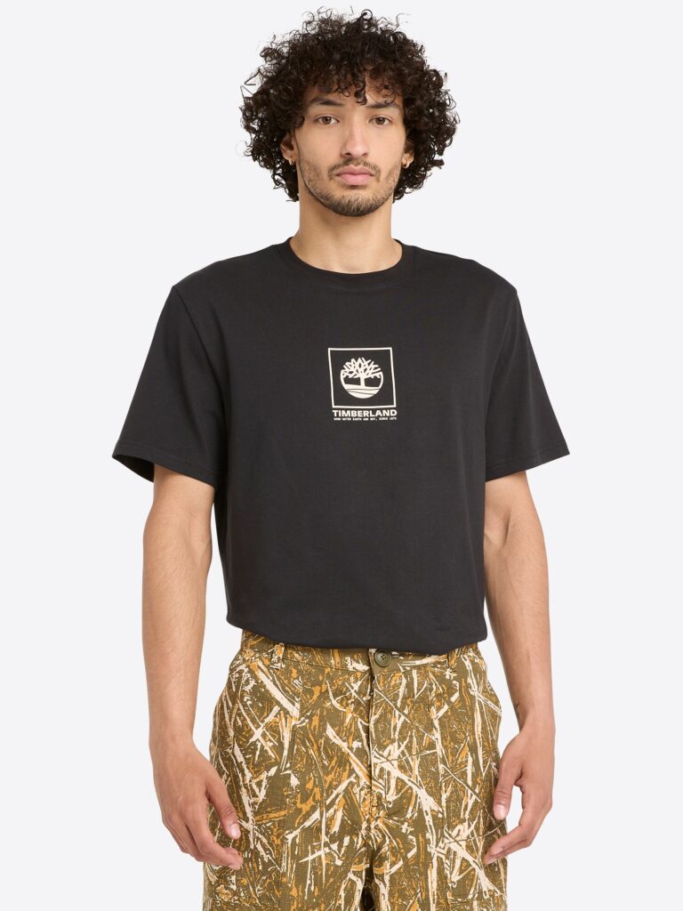 Cumpăra TIMBERLAND Tricou 'Stack Camo Tee'  galben / negru / alb