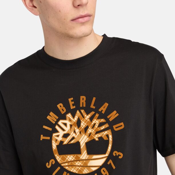 Cumpăra TIMBERLAND Tricou  galben / portocaliu / negru