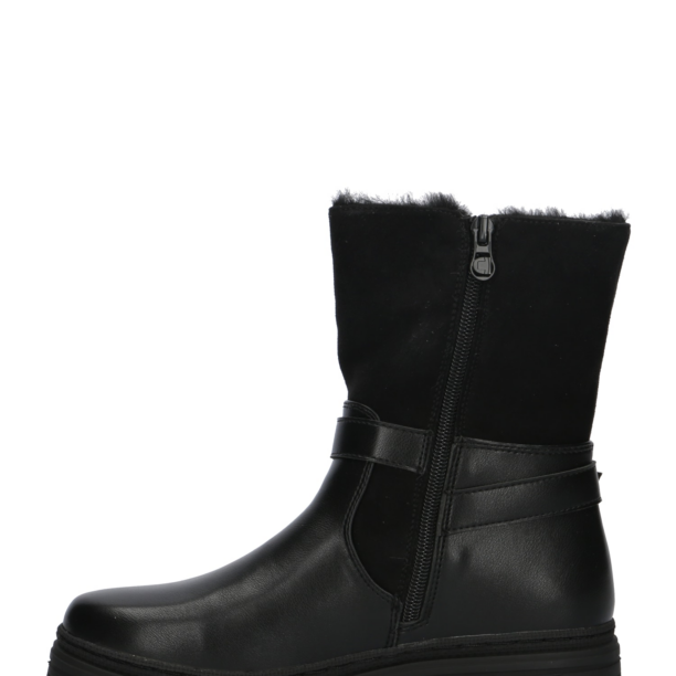 TOM TAILOR Botine  negru