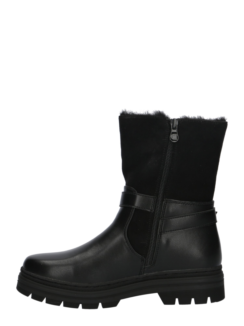 TOM TAILOR Botine  negru