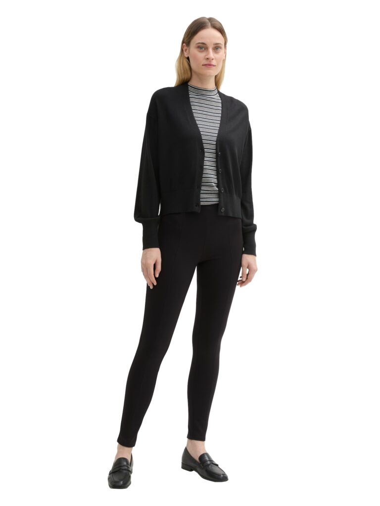 TOM TAILOR Leggings  negru