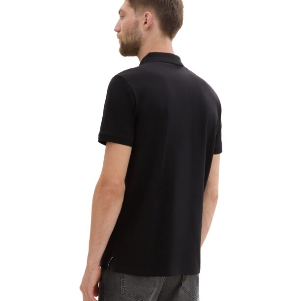 TOM TAILOR Tricou  negru / alb preţ