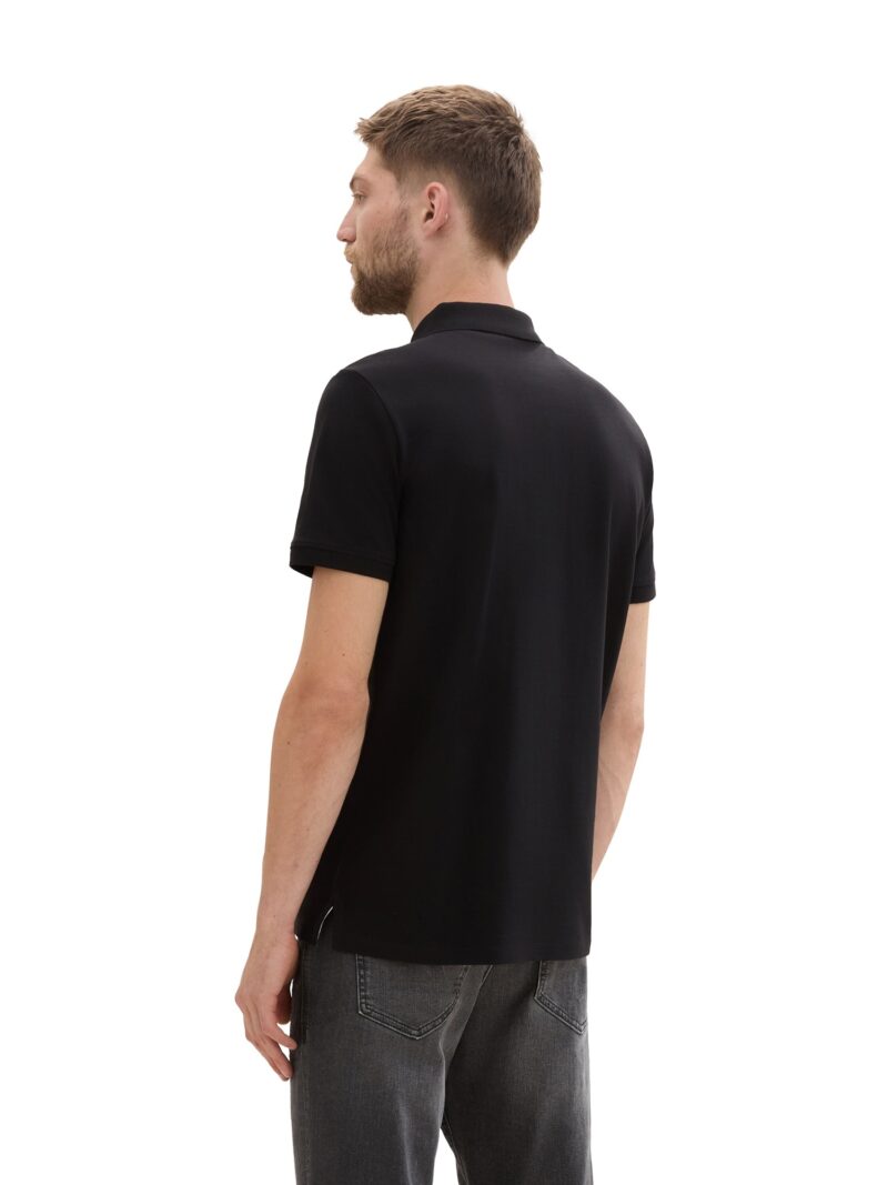 TOM TAILOR Tricou  negru / alb preţ