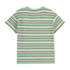 TOM TAILOR Tricou  verde pastel / negru / alb