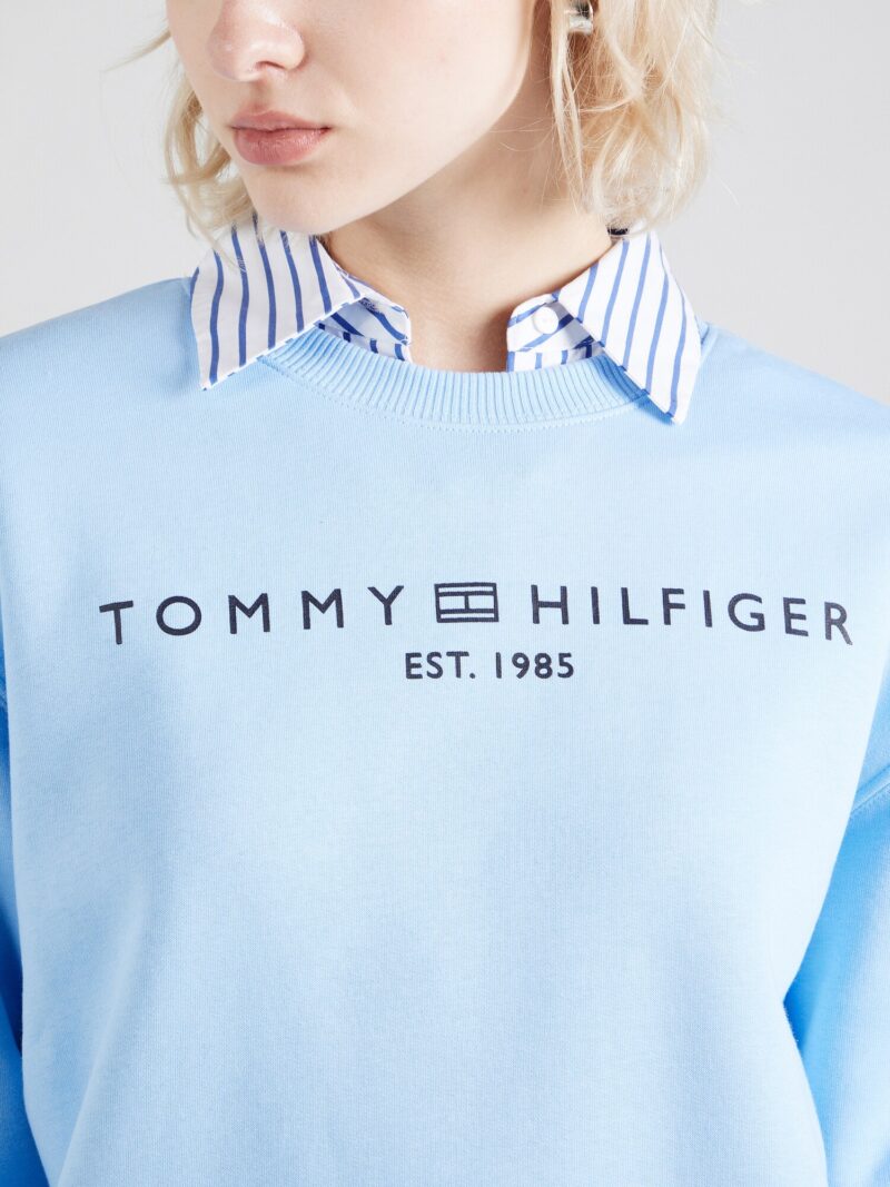 Preţ TOMMY HILFIGER Bluză de molton  bleumarin / albastru deschis