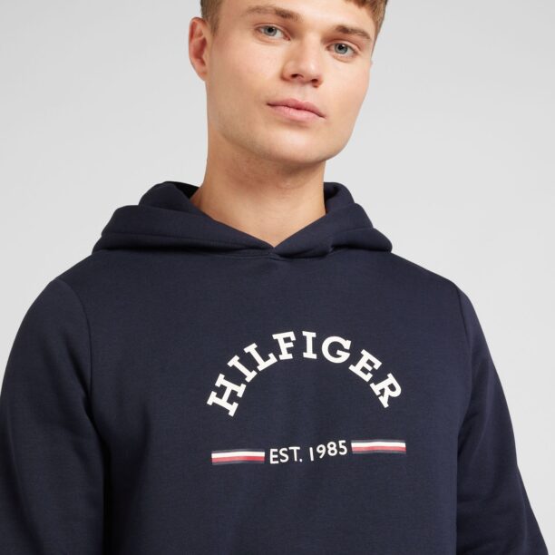 TOMMY HILFIGER Bluză de molton  bleumarin / roșu / alb preţ