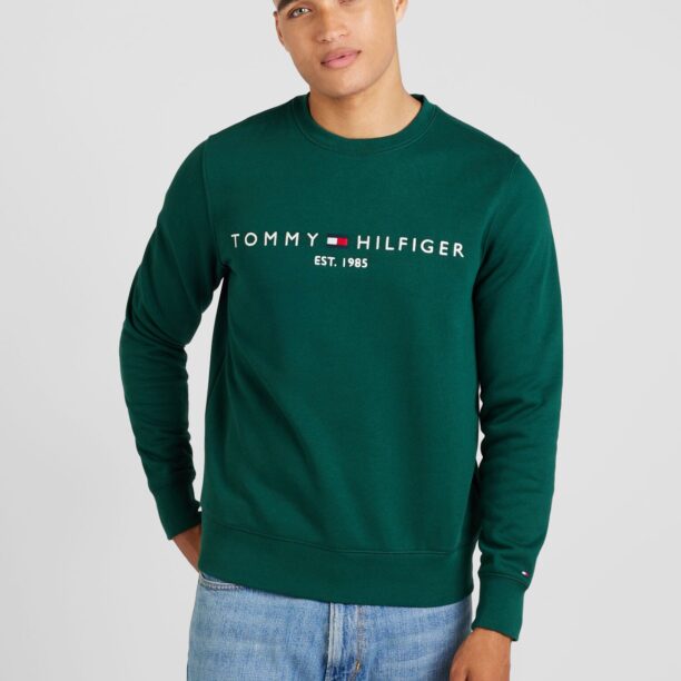 Preţ TOMMY HILFIGER Bluză de molton  bleumarin / verde închis / roșu / alb