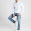 TOMMY HILFIGER Cămașă 'FLEX'  albastru pastel / albastru deschis