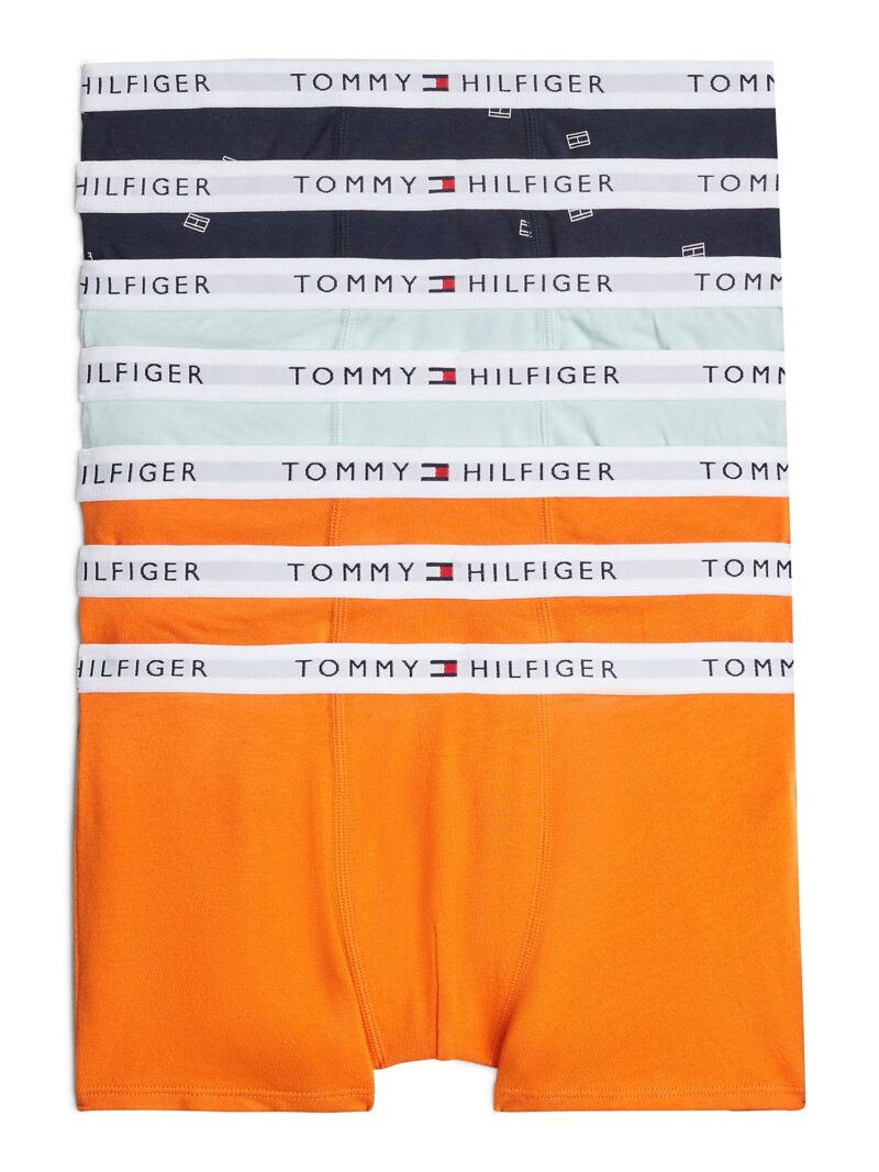 TOMMY HILFIGER Chiloţi  albastru marin / verde pastel / portocaliu / alb preţ